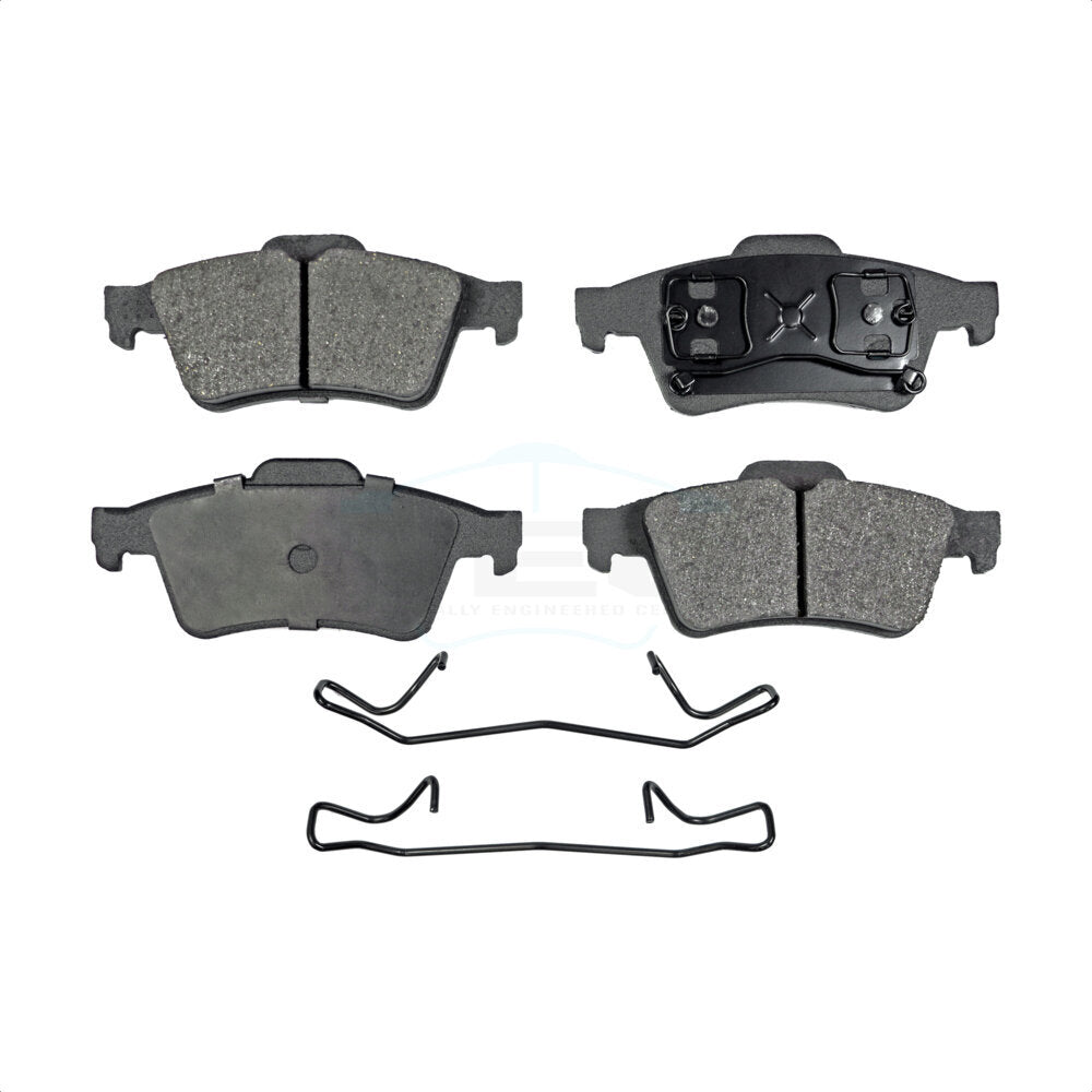 Ceramic Disc Brake Pads Rear TEC-973 For Mazda 3 5 Saab 9-3