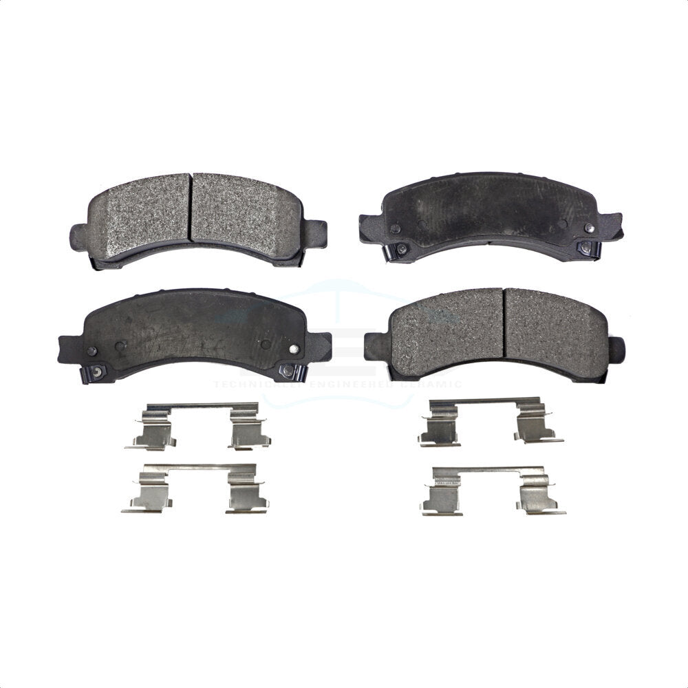 Ceramic Disc Brake Pads Rear TEC-974 For GMC Chevrolet Savana 2500 Express 3500