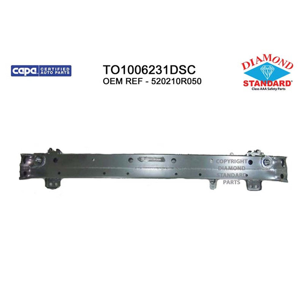 Front Bumper Impact Bar 2013-2015 Toyota Rav4