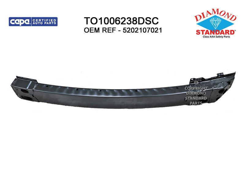 Front Bumper Impact Bar 2015 Toyota Avalon