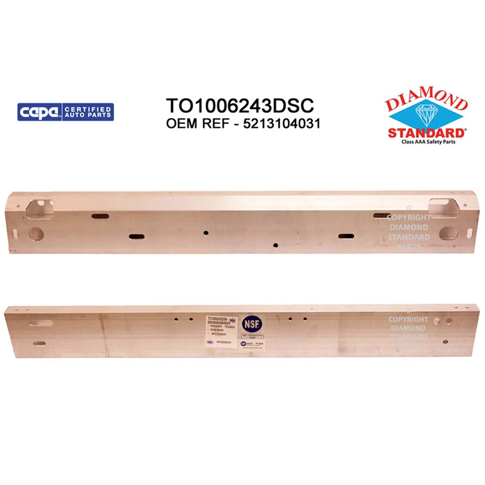 Front Bumper Impact Bar 2016-2023 Toyota Tacoma