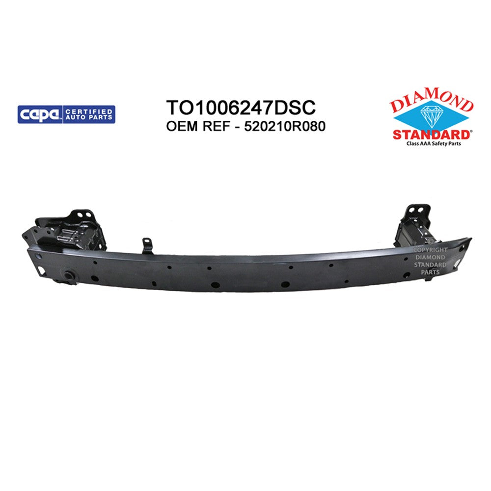 Front Bumper Impact Bar 2016-2018 Toyota Rav4