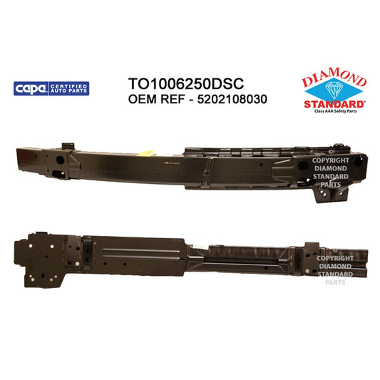 Front Bumper Impact Bar 2015-2020 Toyota Sienna