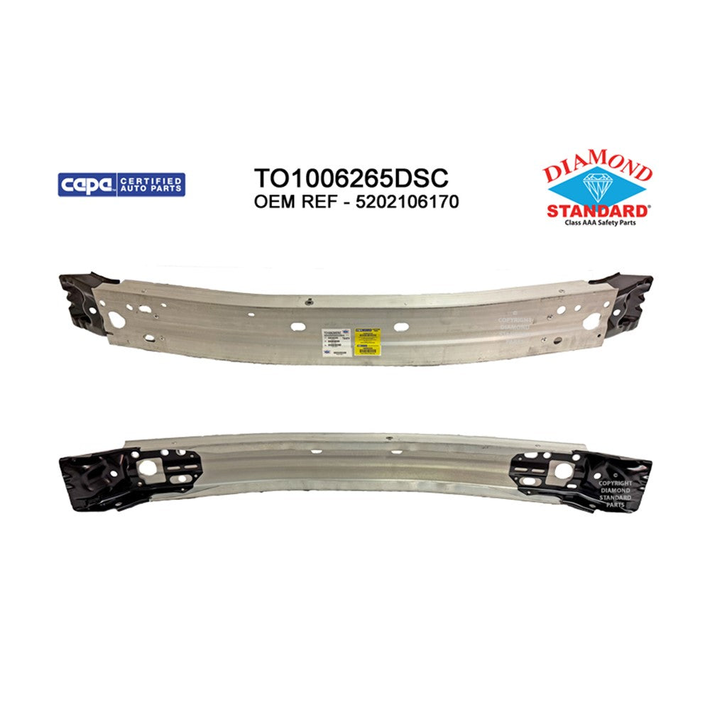 Front Bumper Impact Bar 2020-2025 Toyota Camry, Avalon