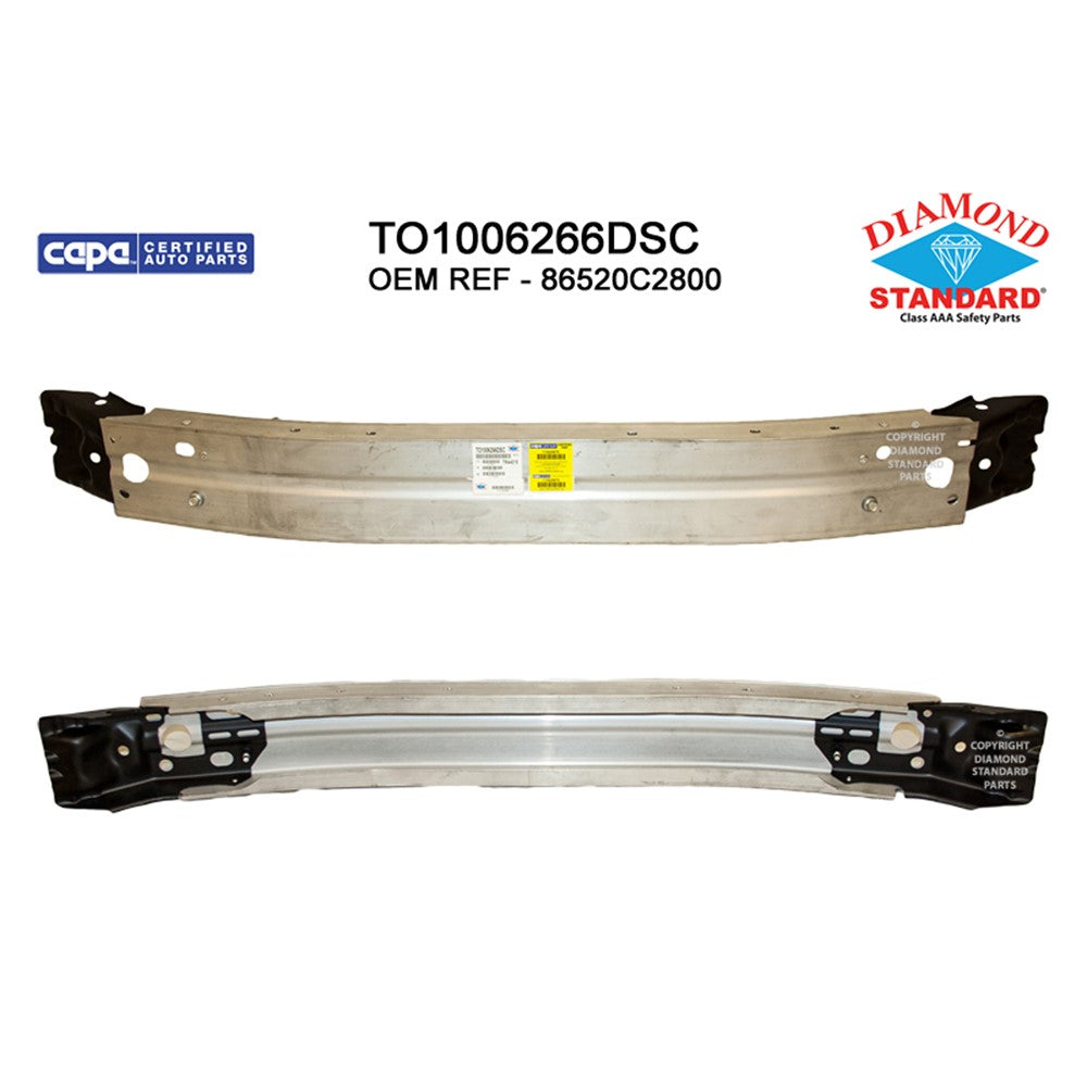 Front Bumper Impact Bar 2021-2024 Toyota Venza