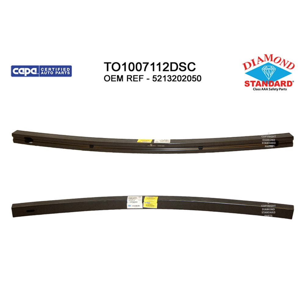 Front Lower Bumper Impact Bar 2020-2025 Toyota Corolla, Corolla Cross