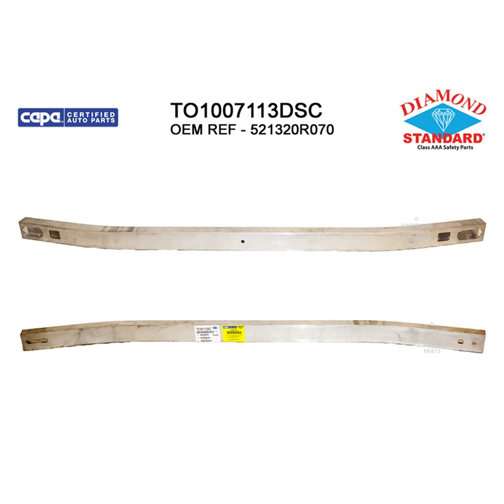 Front Lower Bumper Impact Bar 2019-2025 Toyota Rav4, Rav4 Prime, Venza & Lexus Nx250, Nx350, Nx350h, Nx450h+
