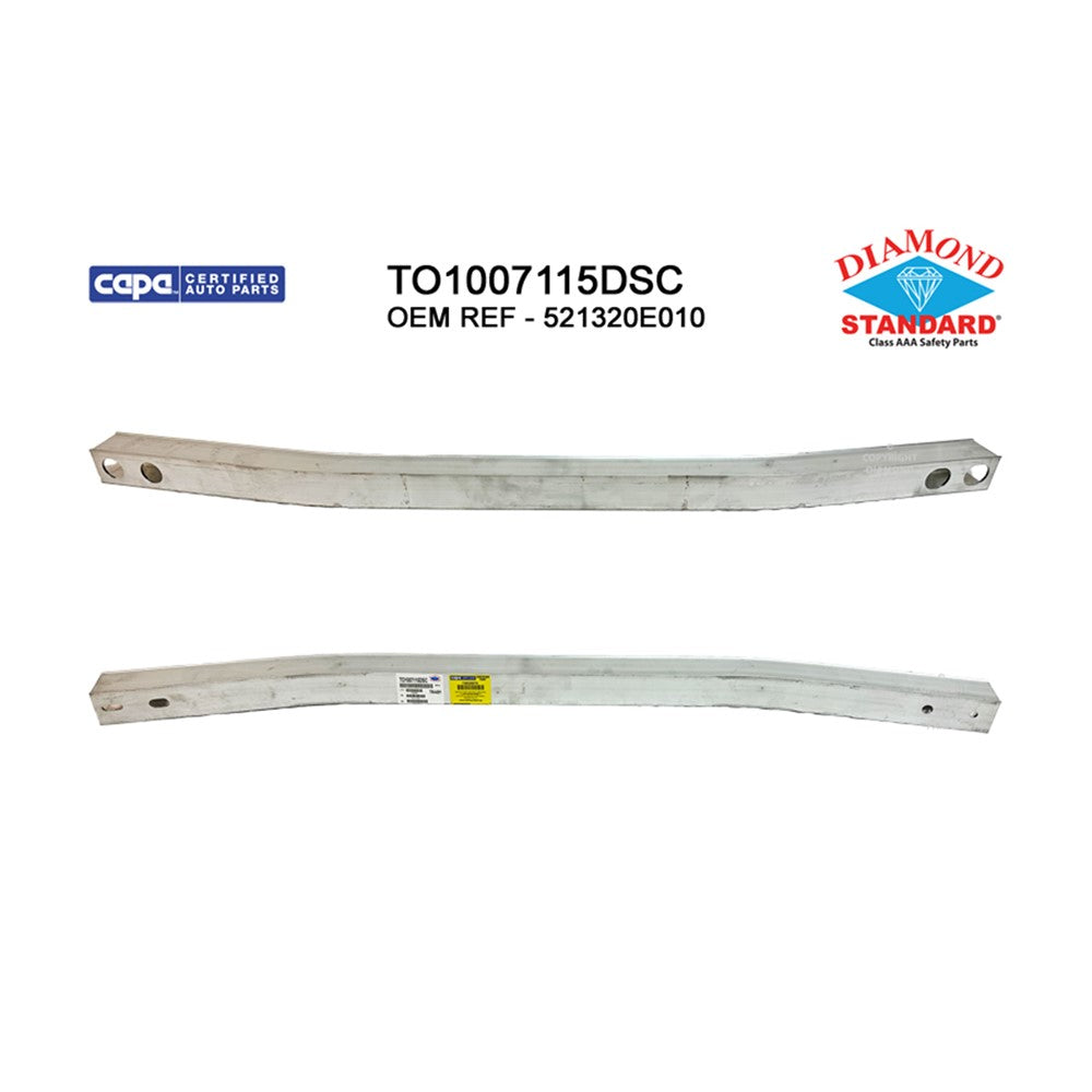 Front Lower Bumper Impact Bar 2020-2021 Toyota Highlander
