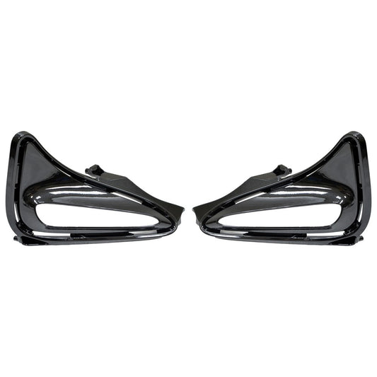 Right Driver And Passenger 2-Piece Daytime Running Light Bezel Set 2017-2019 Toyota Corolla