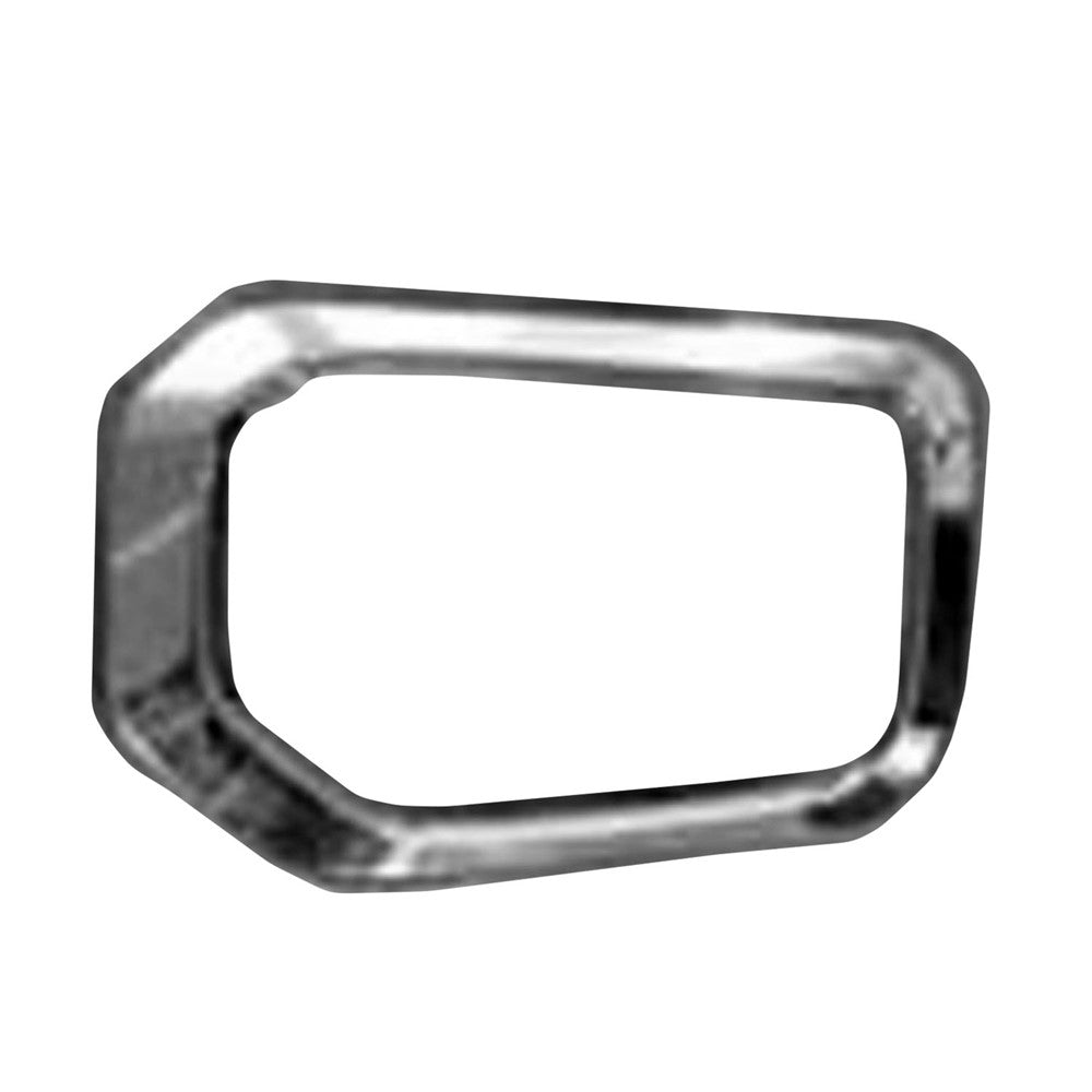 Front Left Front Driver Side Fog Light Outer Trim [bright Chrome Surround] For Limited Models 2016-2023 Toyota Tacoma