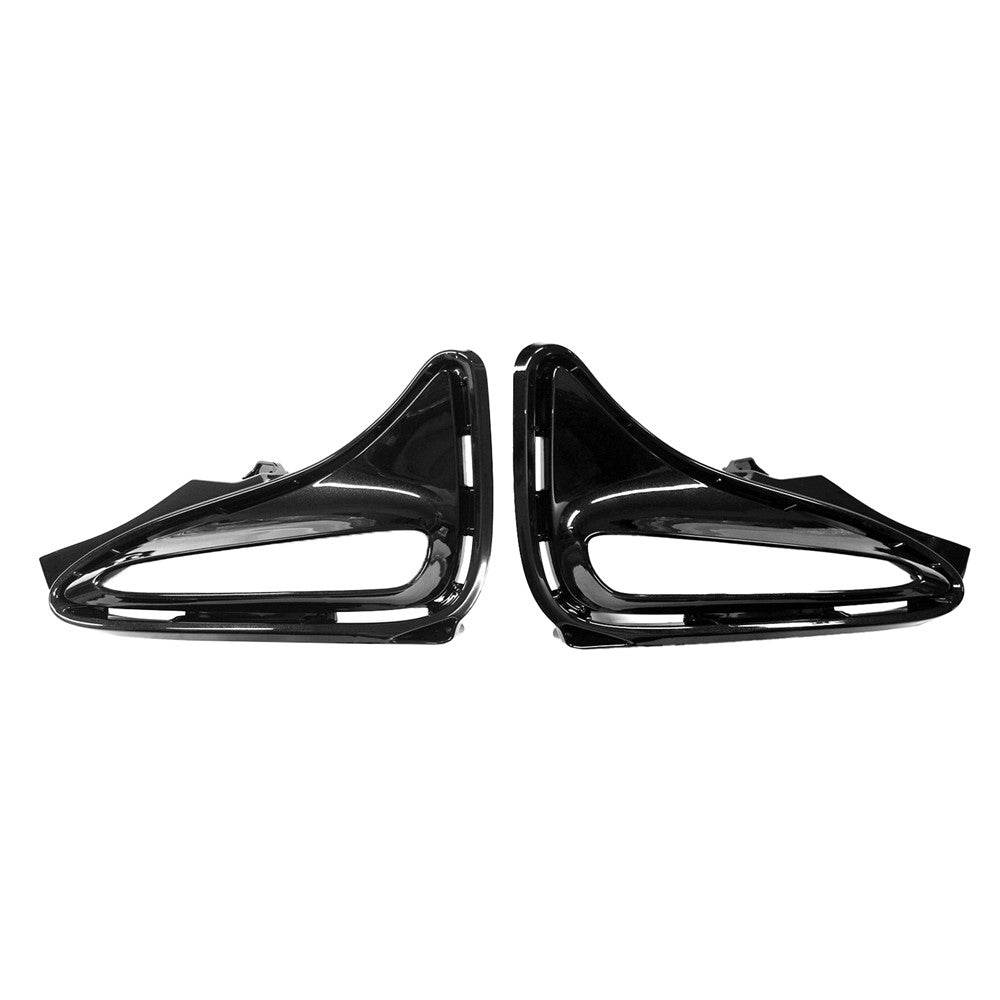 Right Driver And Passenger Side 2-Piece Daytime Running Light Bezel Set 2017-2019 Toyota Corolla