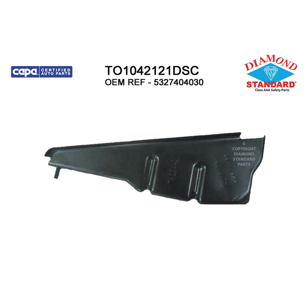 Front Left Front Driver Side Bumper Cover Bracket 2012-2015 Toyota Tacoma