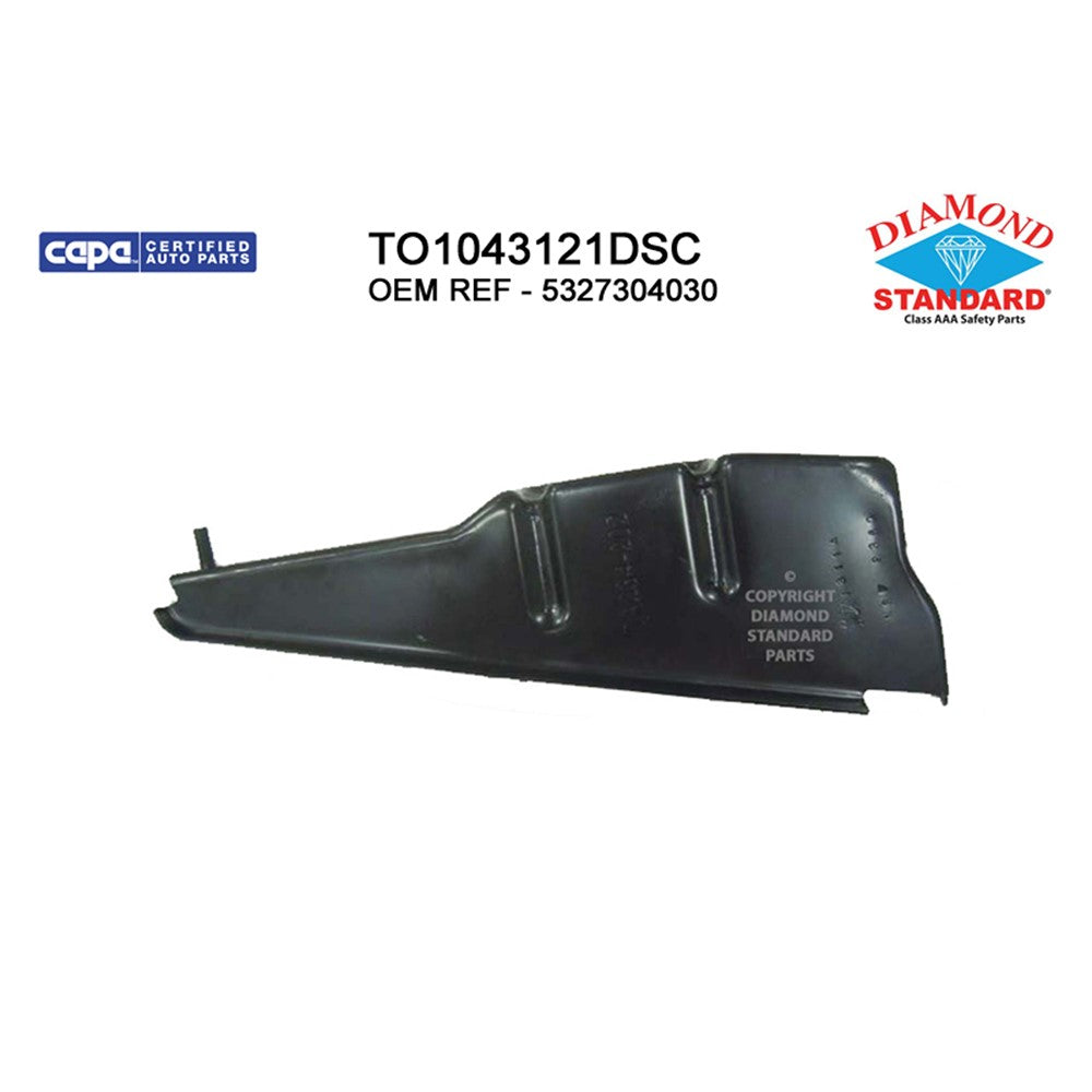 Front Right Front Passenger Side Bumper Cover Bracket 2012-2015 Toyota Tacoma