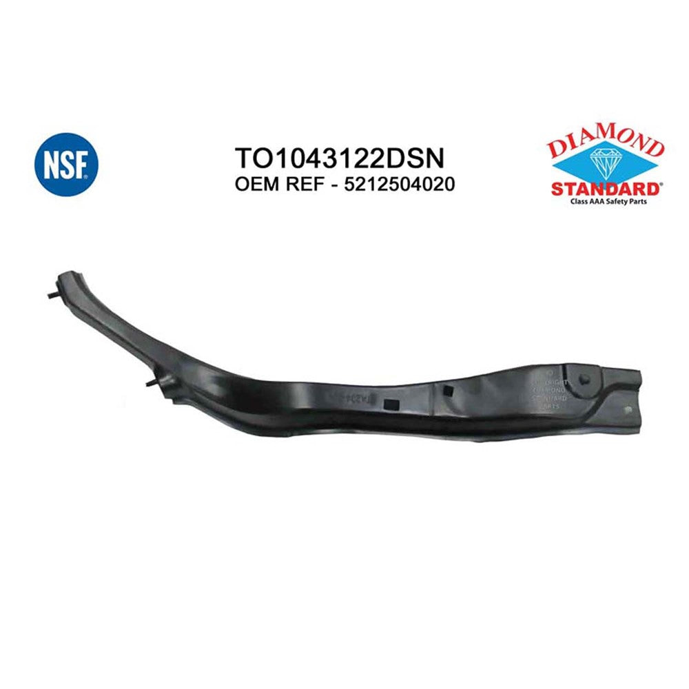 Front Right Front Passenger Side Outer Bumper Cover Bracket 2012-2015 Toyota Tacoma
