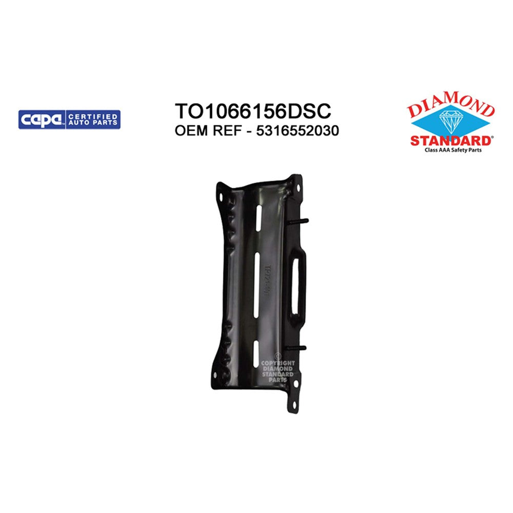Front Left Front Driver Side Bumper Mounting Bracket 2006-2019 Toyota Yaris & Scion Xd