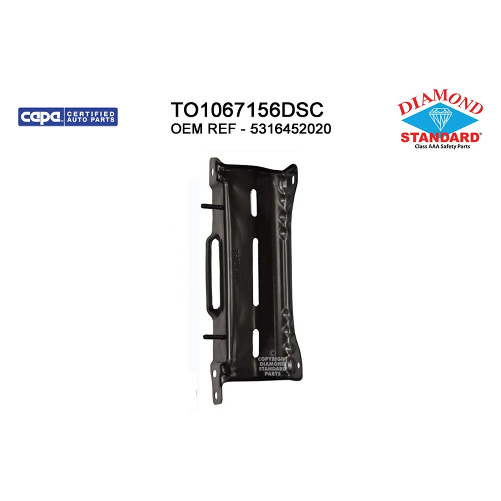 Front Right Front Passenger Side Bumper Mounting Bracket 2006-2019 Toyota Yaris & Scion Xd