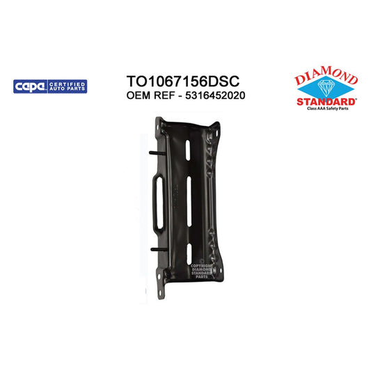 Front Right Front Passenger Side Bumper Mounting Bracket 2006-2019 Toyota Yaris & Scion Xd