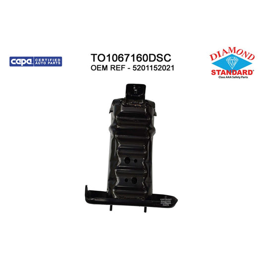 Front Right Front Passenger Side Bumper Impact Bar Bracket 2006-2014 Toyota Yaris & Scion Xd