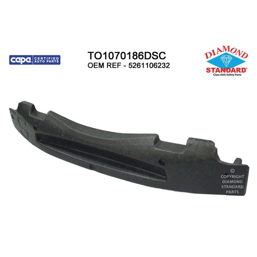 Front Bumper Impact Absorber 2014 Toyota Camry