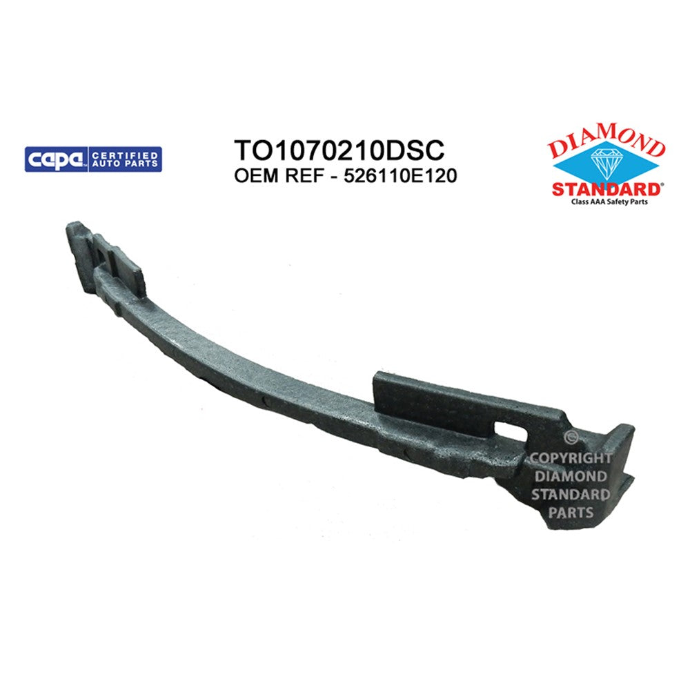 Front Bumper Impact Absorber 2017-2019 Toyota Highlander