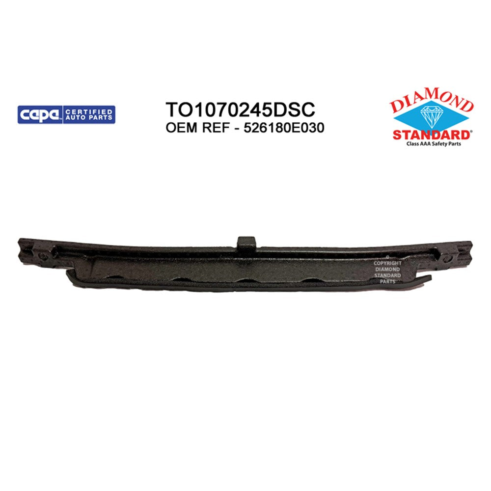 Front Lower Bumper Impact Absorber 2020-2025 Toyota Highlander