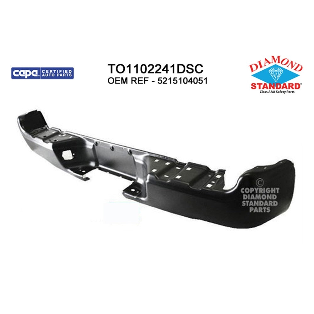 Rear Step Bumper Face Bar 2005-2015 Toyota Tacoma