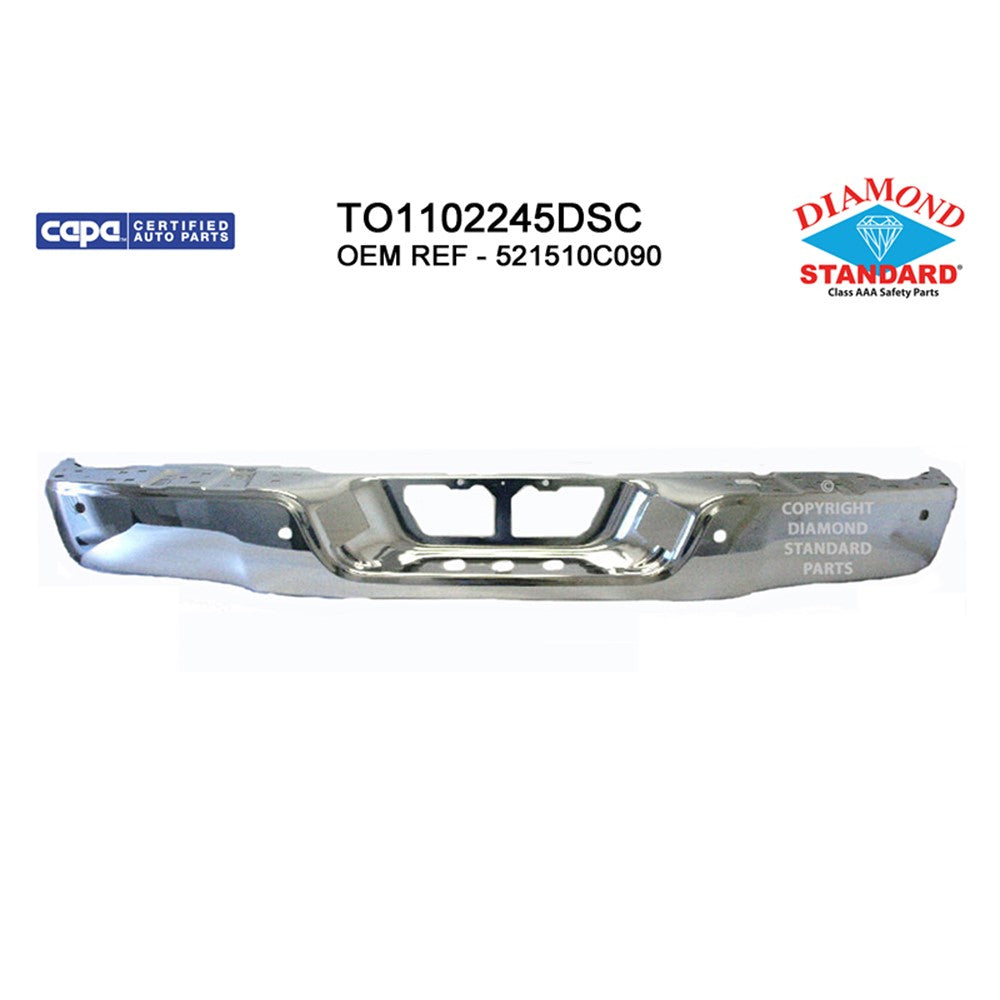 Rear Bumper Face Bar 2007-2013 Toyota Tundra