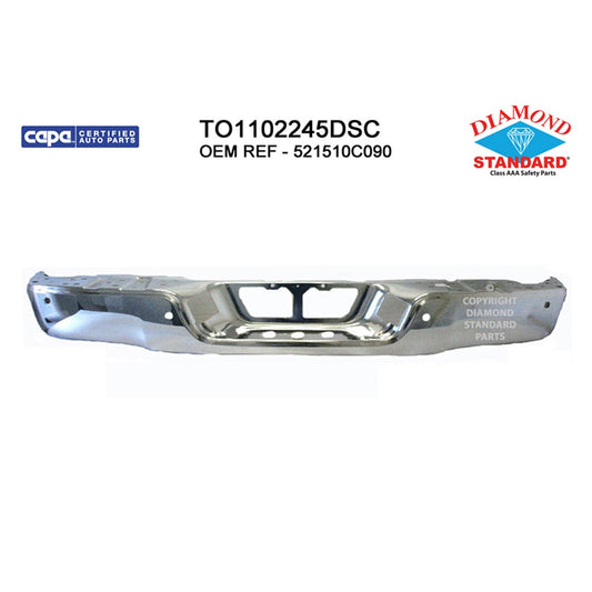 Rear Bumper Face Bar 2007-2013 Toyota Tundra