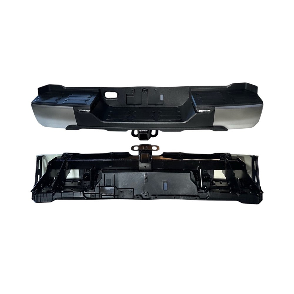 Rear Step Bumper Assembly [will Not Include Bumper Cover Ends] With Hitch 2022-2025 Toyota Tundra
