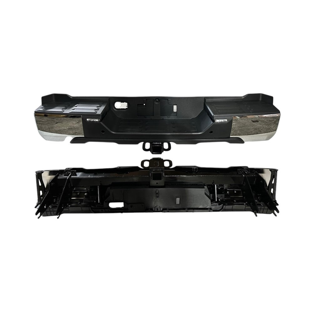 Rear Step Bumper Assembly [will Not Include Bumper Cover Ends] With Hitch 2022-2025 Toyota Tundra