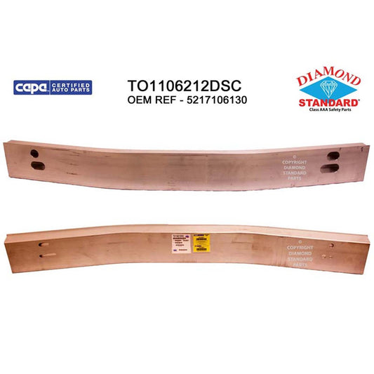 Rear Bumper Impact Bar 2012-2018 Toyota Camry & Lexus Es300h, Es350
