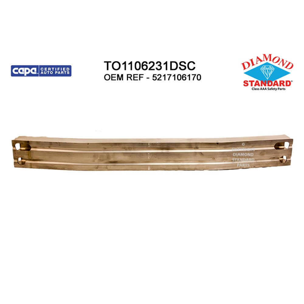 Rear Bumper Impact Bar 2018-2025 Toyota Camry, Avalon & Lexus Es300h, Es350, Es250