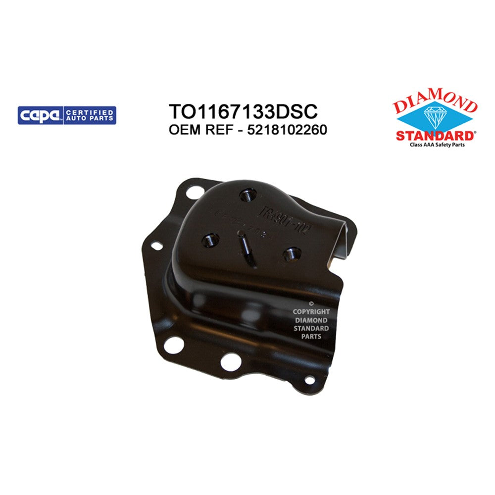 Rear Right Rear Passenger Side Bumper Impact Bar Bracket 2020-2025 Toyota Corolla