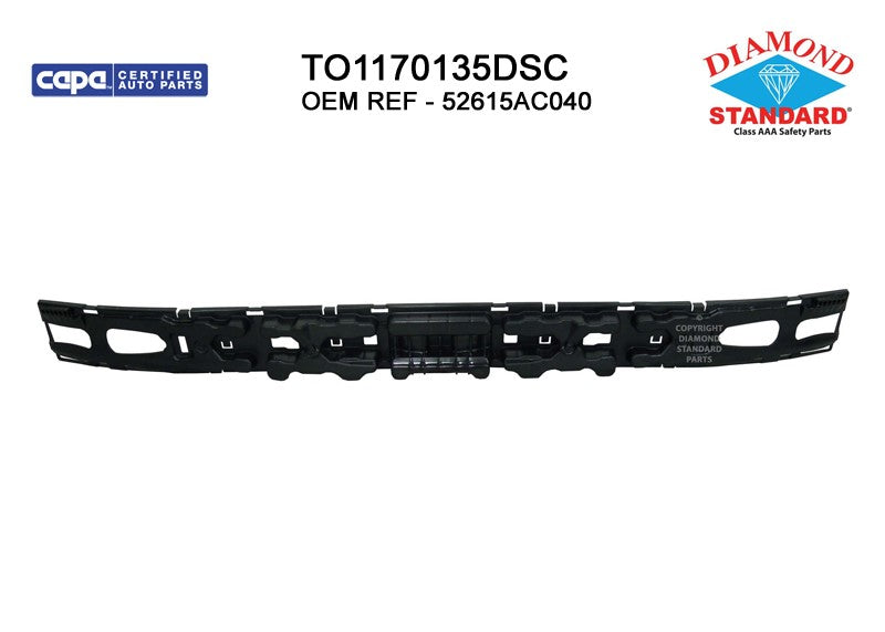 Rear Bumper Impact Absorber 2005-2010 Toyota Avalon