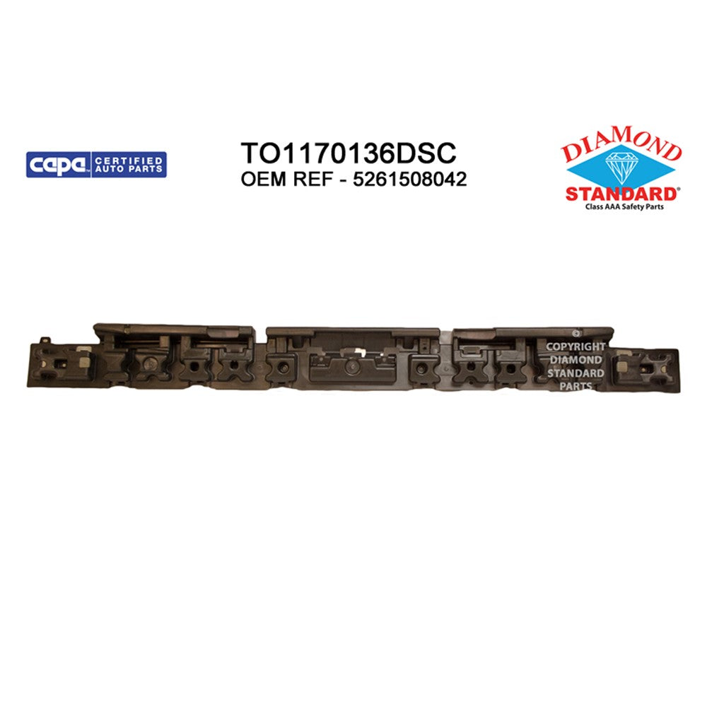 Rear Bumper Impact Absorber 2011-2020 Toyota Sienna