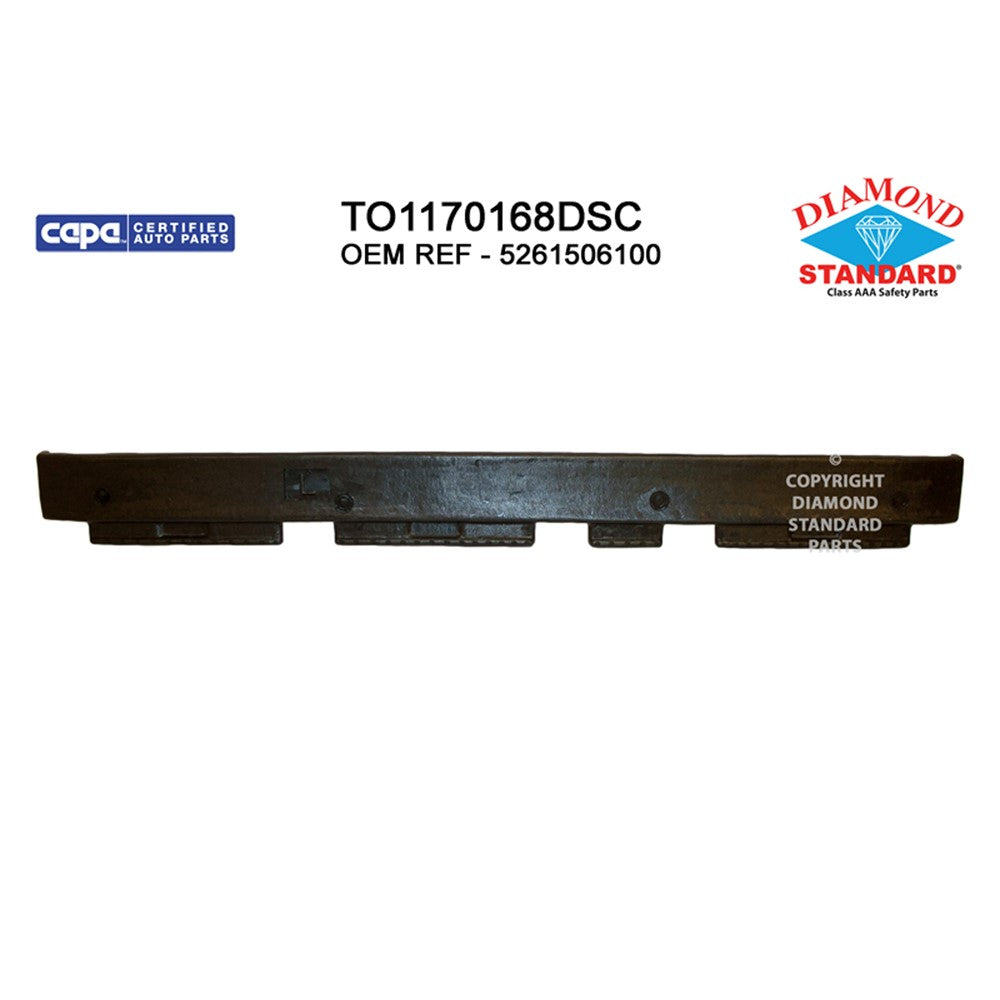 Rear Bumper Impact Absorber 2018-2024 Toyota Camry