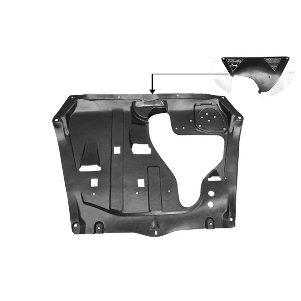 Front Center Undercar Shield 2008-2013 Toyota Highlander