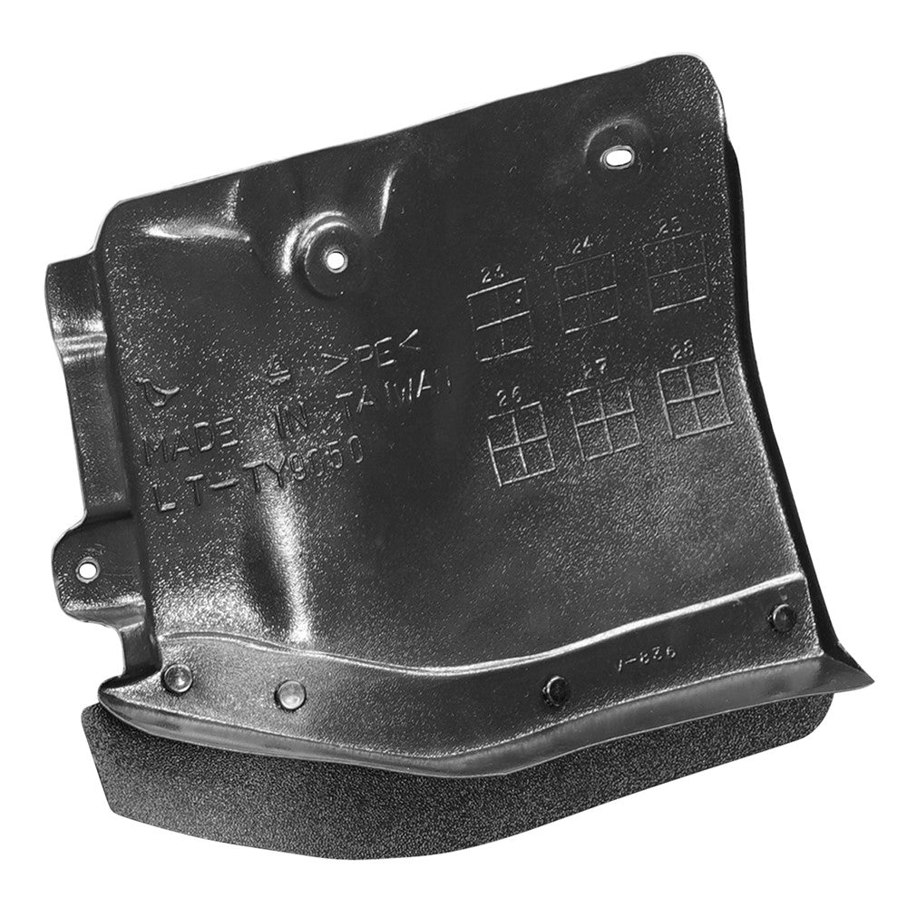 Front Right Passenger Side Front Fender Apron Seal 2018-2024 Toyota Camry, Avalon & Lexus Es300h, Es350, Es250