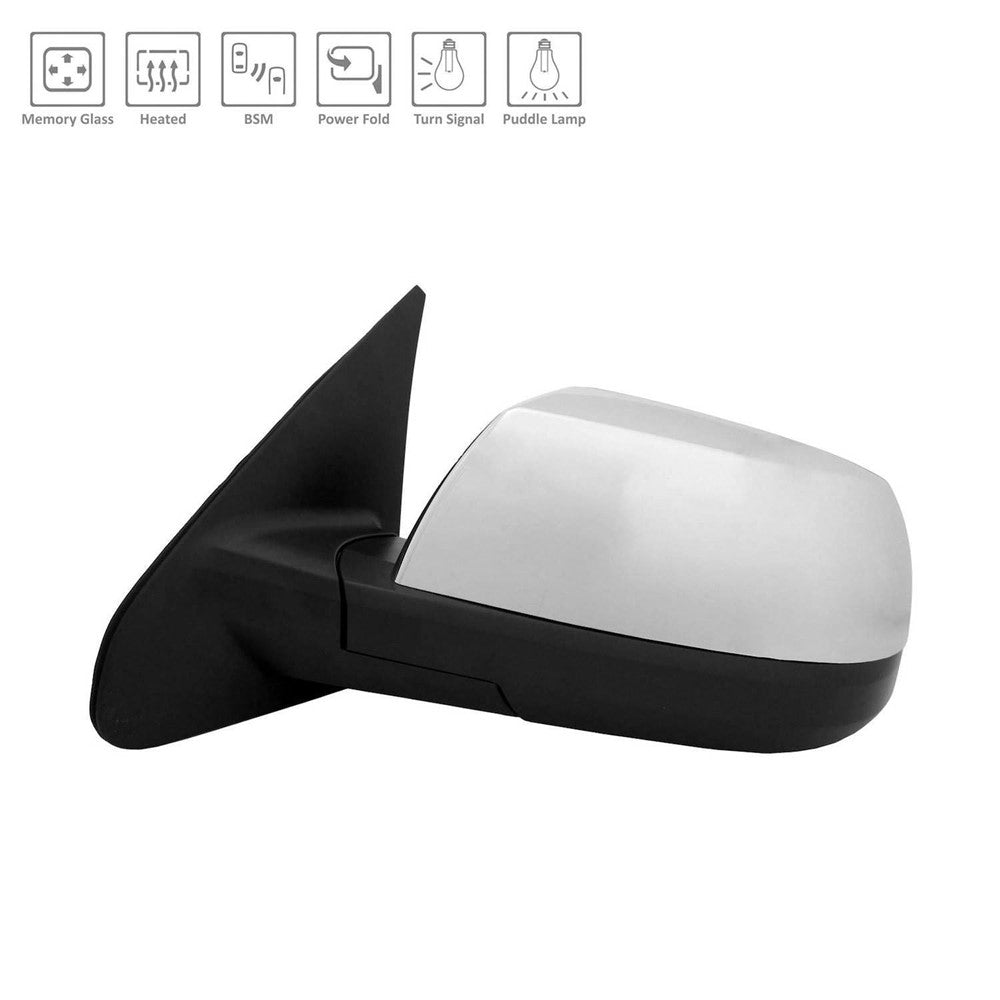 Left Driver Side Power Door Mirror 2012-2013 Toyota Sequoia