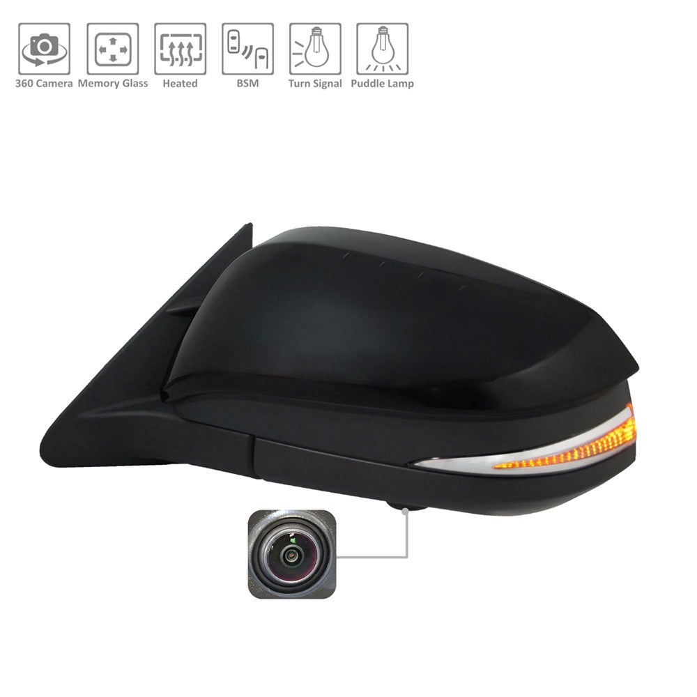 Left Driver Side Power Door Mirror 2017-2019 Toyota Highlander