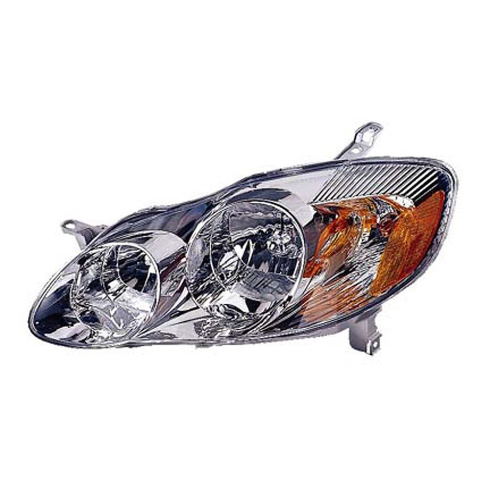 Front Left Driver Side Headlight Assembly 2003-2004 Toyota Corolla
