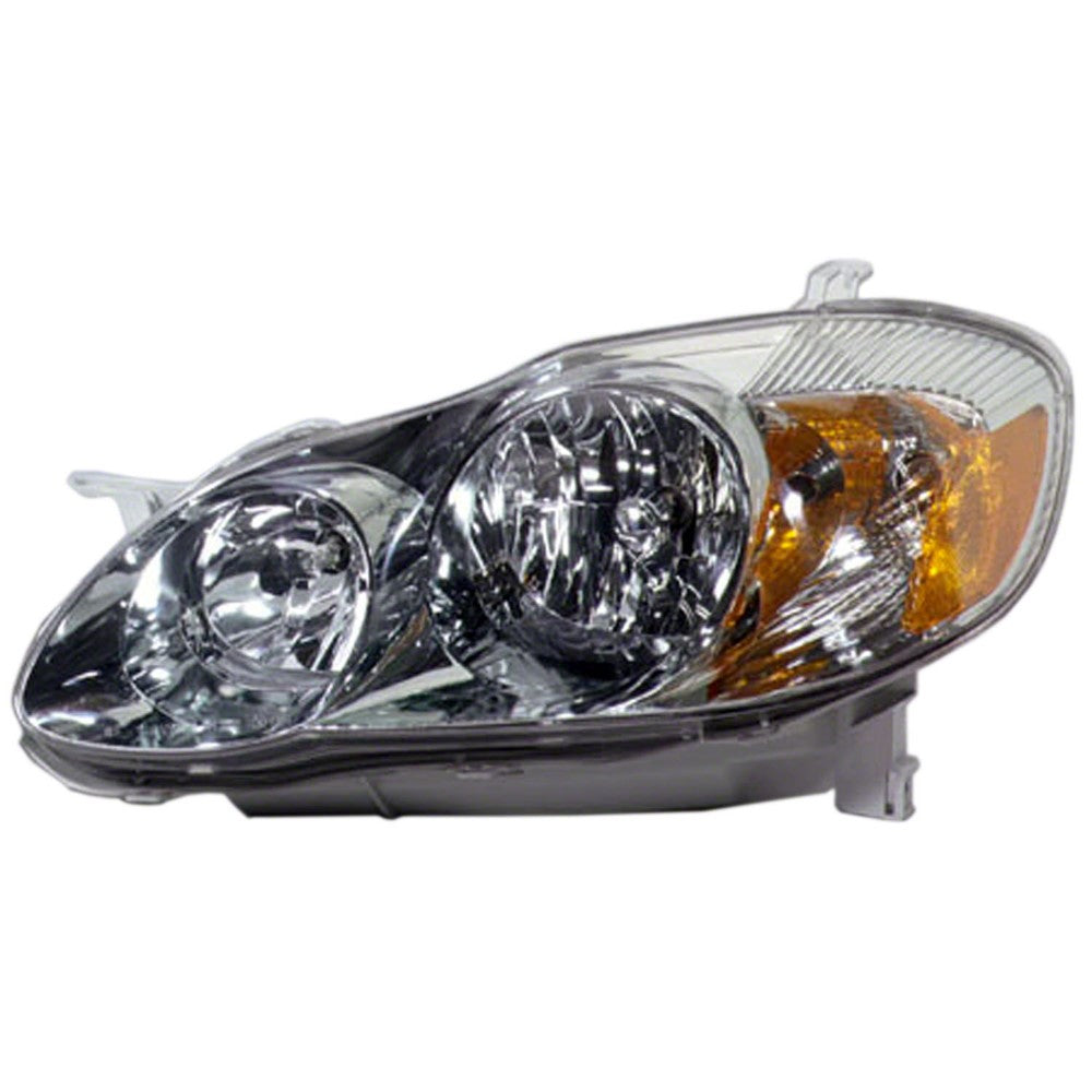 Front Left Driver Side Headlight Assembly 2003-2008 Toyota Matrix