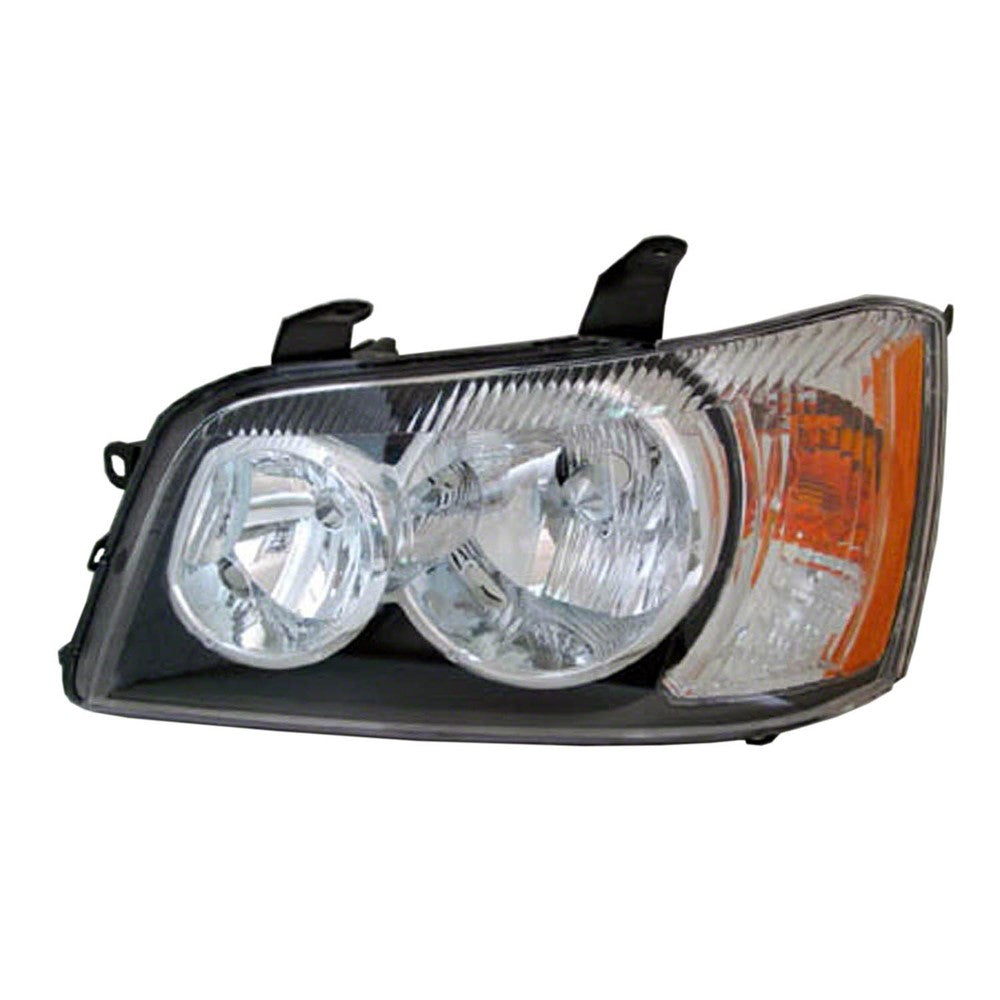 Front Left Driver Side Headlight Lens And Housing 2001-2003 Toyota Highlander
