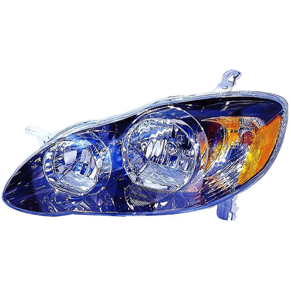 Front Left Driver Side Headlight Assembly 2005-2008 Toyota Corolla