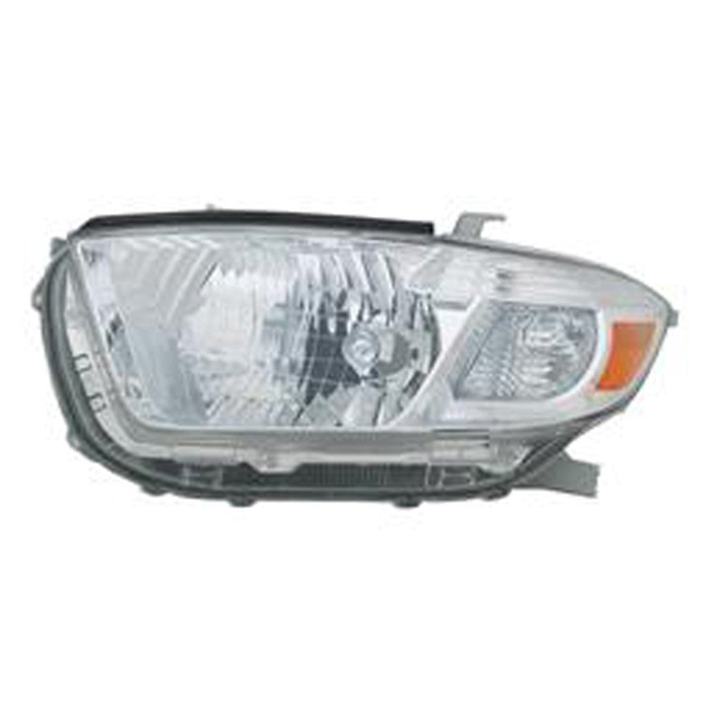 Front Left Driver Side Headlight Lens And Housing 2008-2010 Toyota Highlander