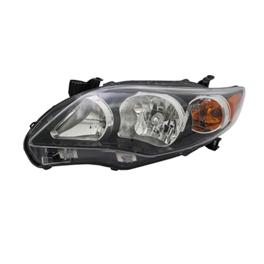 Front Left Driver Side Halogen Headlight Assembly 2011-2013 Toyota Corolla