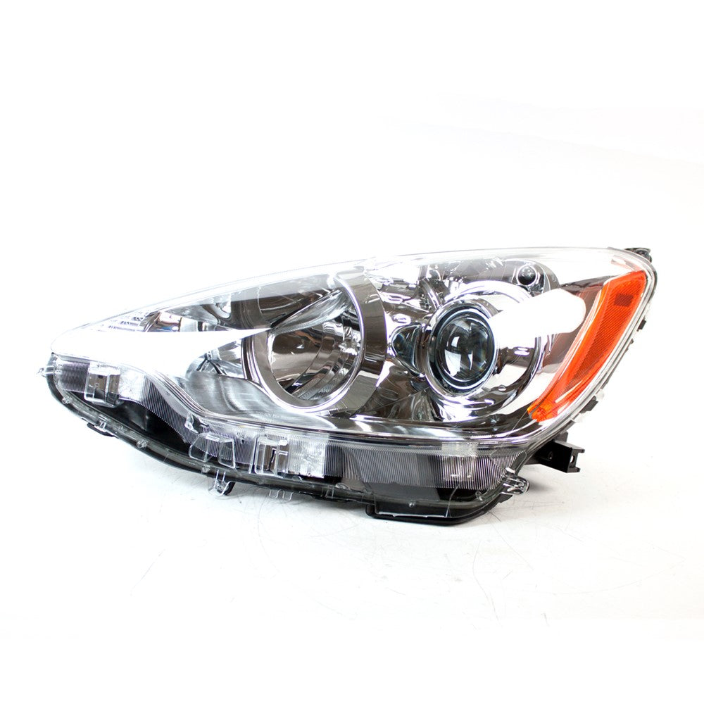 Front Left Driver Side Halogen Headlight Assembly 2012-2014 Toyota Prius C