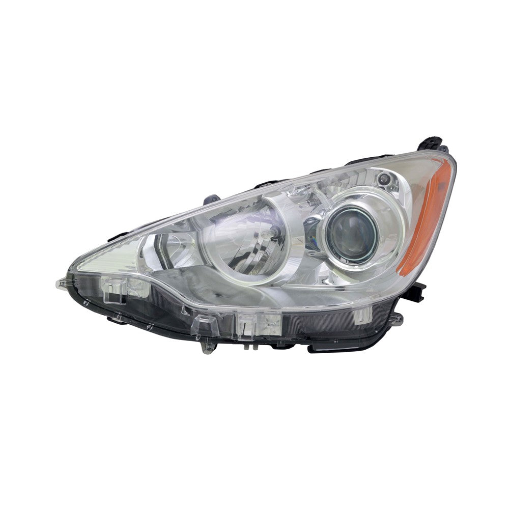 Front Left Driver Side Halogen Headlight Assembly 2012-2014 Toyota Prius C