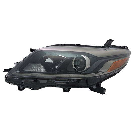 Front Left Driver Side Halogen Headlight Assembly 2015-2019 Toyota Sienna