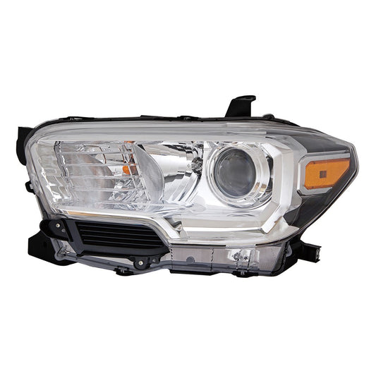 Front Left Driver Side Halogen Headlight Assembly 2019-2023 Toyota Tacoma